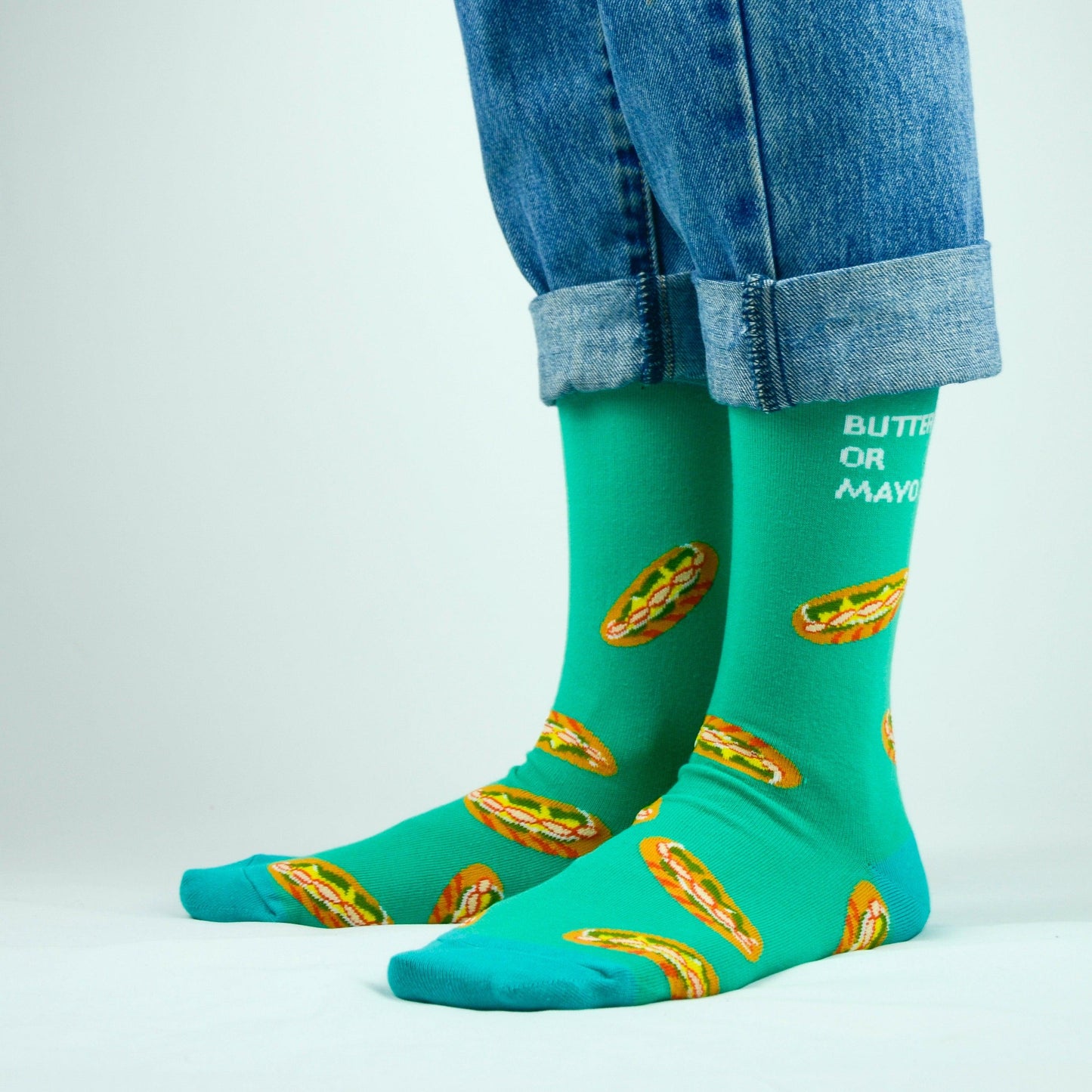 Lucky Socks Irish Chicken Fillet Roll Fine Combed Cotton Socks