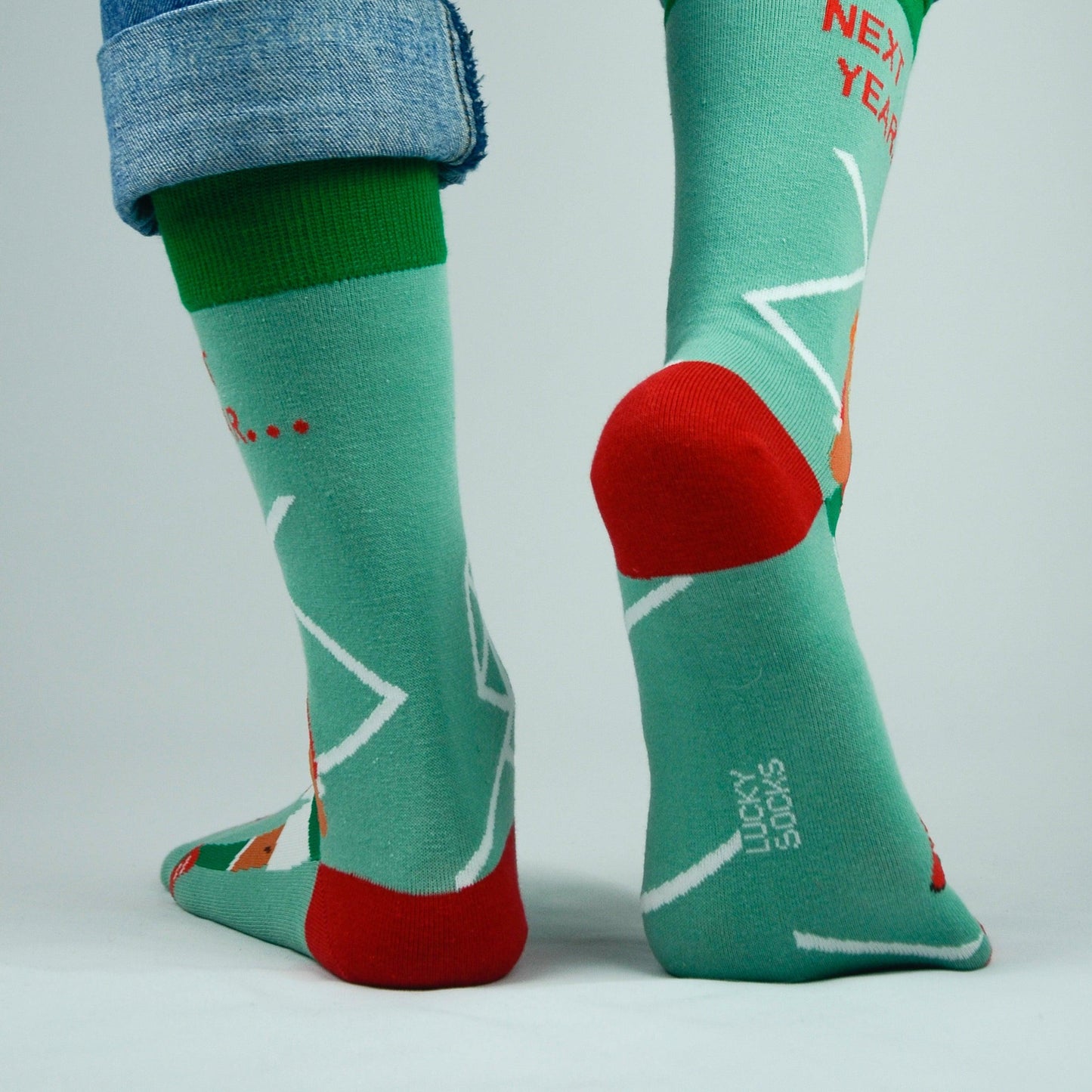 Lucky Socks Irish County Mayo GAA Fine Combed Cotton Socks