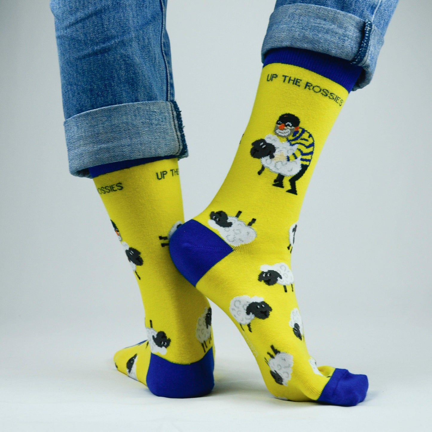 Lucky Socks Irish County Roscommon Sheep Stealer Fine Combed Cotton Socks