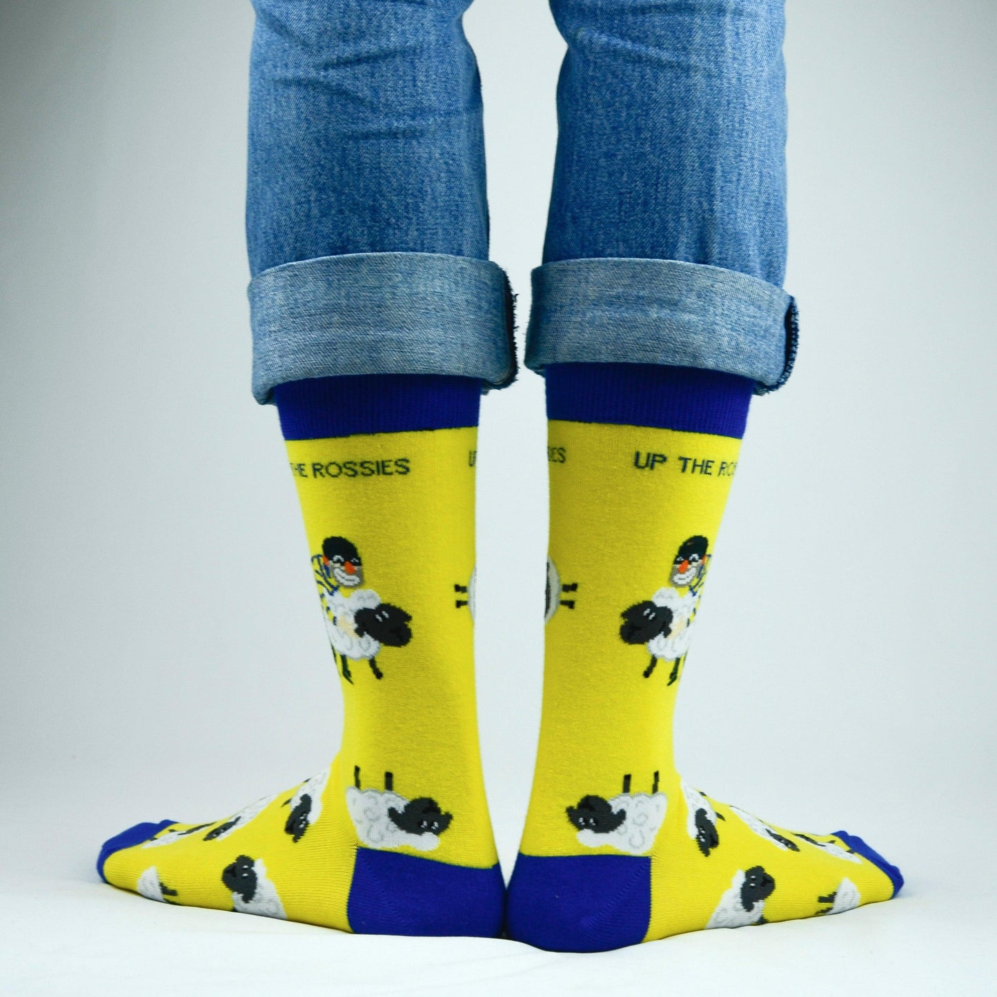 Lucky Socks Irish County Roscommon Sheep Stealer Fine Combed Cotton Socks