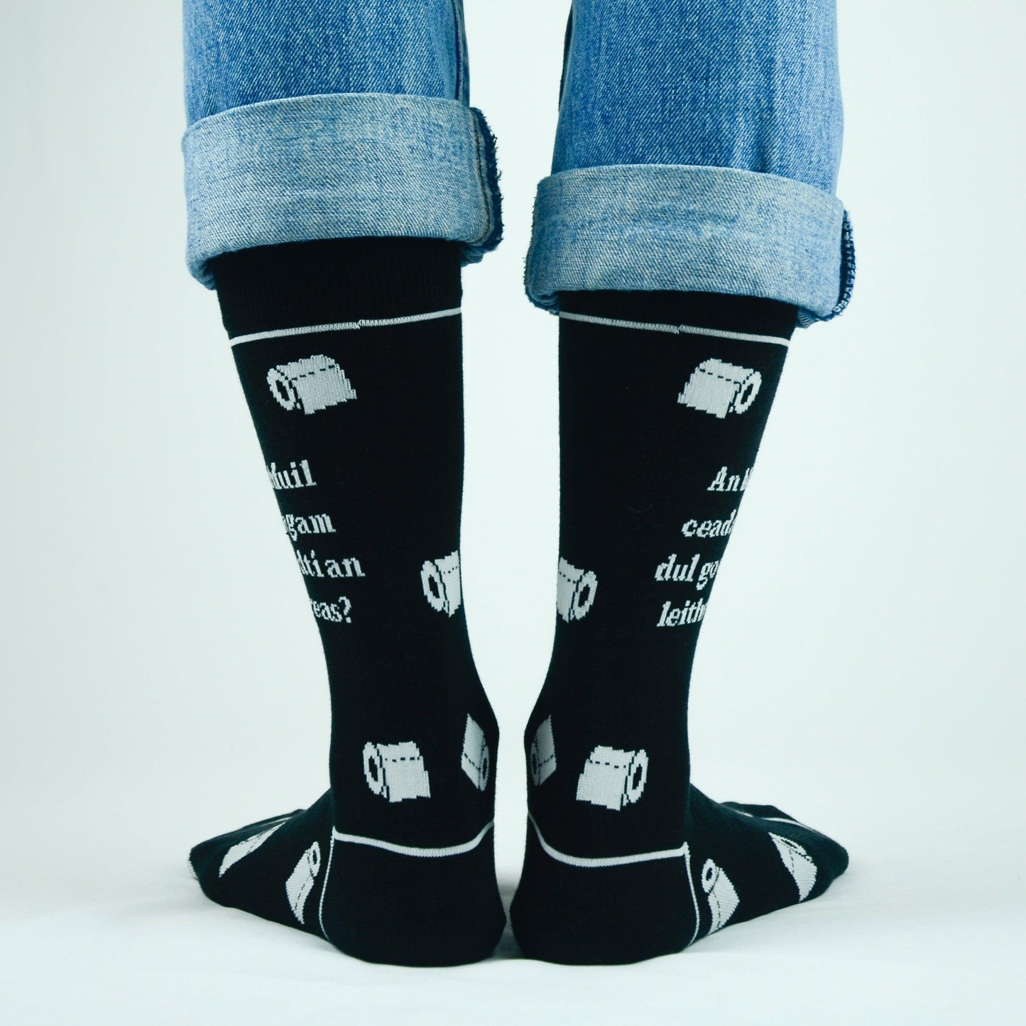Lucky Socks Irish Toilet Roll Fine Combed Cotton Socks
